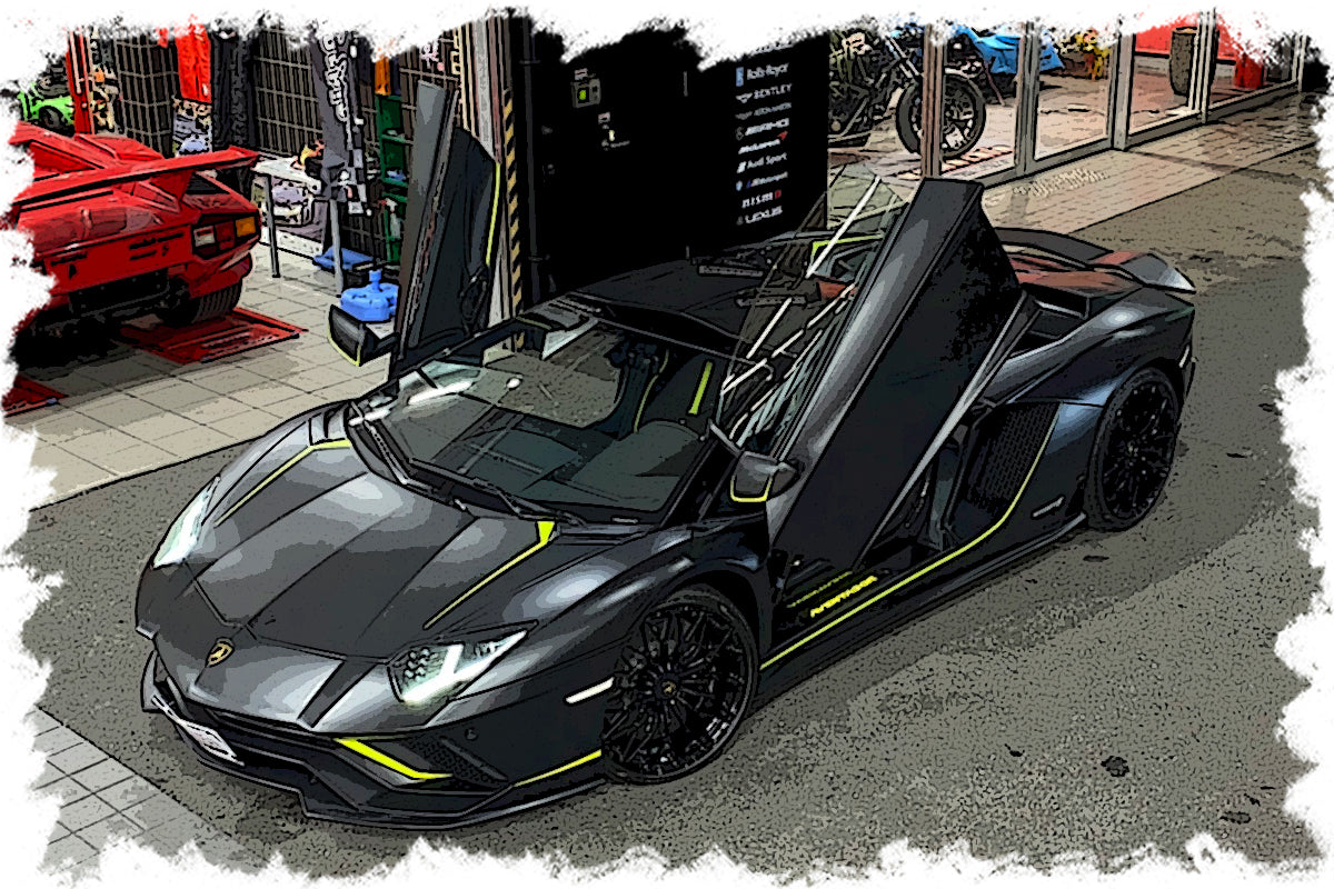 Make Up *POSTAGE INCLUDED* Lamborghini Aventador S Roadster Japan Limited Edition 2021 1/43 FREE POSTAGE Pre-Order