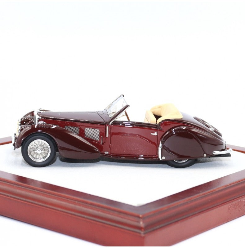 Chromes *POSTAGE INCLUDED* Bugatti T57SC Atalante Cabriolet Gangloff 1937 sn57533 1/43 Chro51