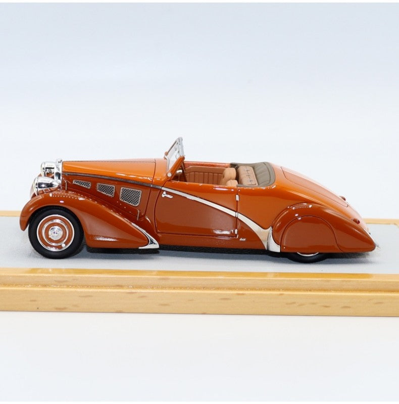 Chromes *POSTAGE INCLUDED* Bugatti T57 Paul NEE Cabriolet 1934 sn57156 1/43 Chro50