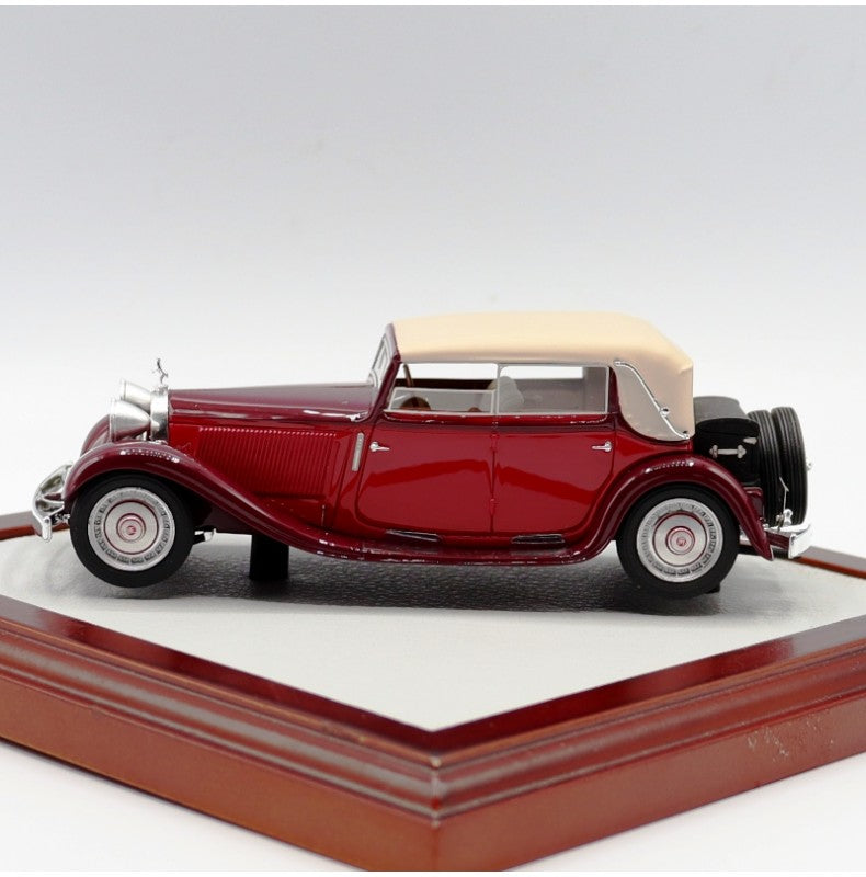 Chromes *POSTAGE INCLUDED* Bugatti T46S Reinboldt & Christie 1929 Cabriolet sn46525 1/43 Chro48
