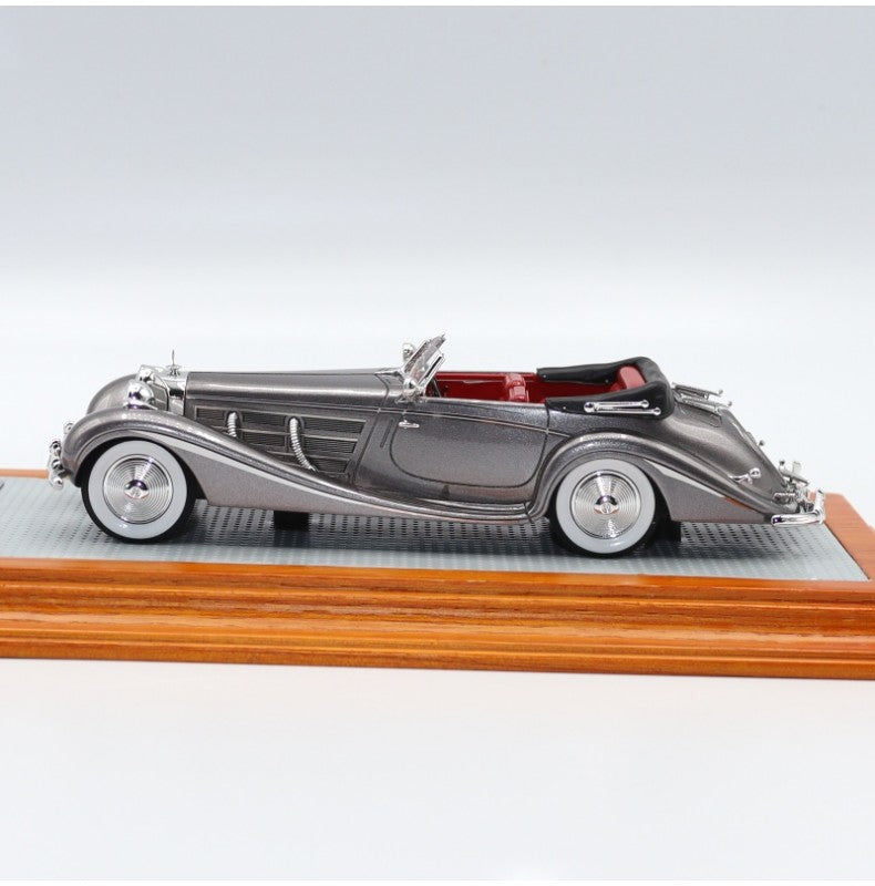 Ilario *POSTAGE INCLUDED** Mercedes 540K Spezial Roadster Erdmann & Rossi 1936 sn130947 Opened 1/43
