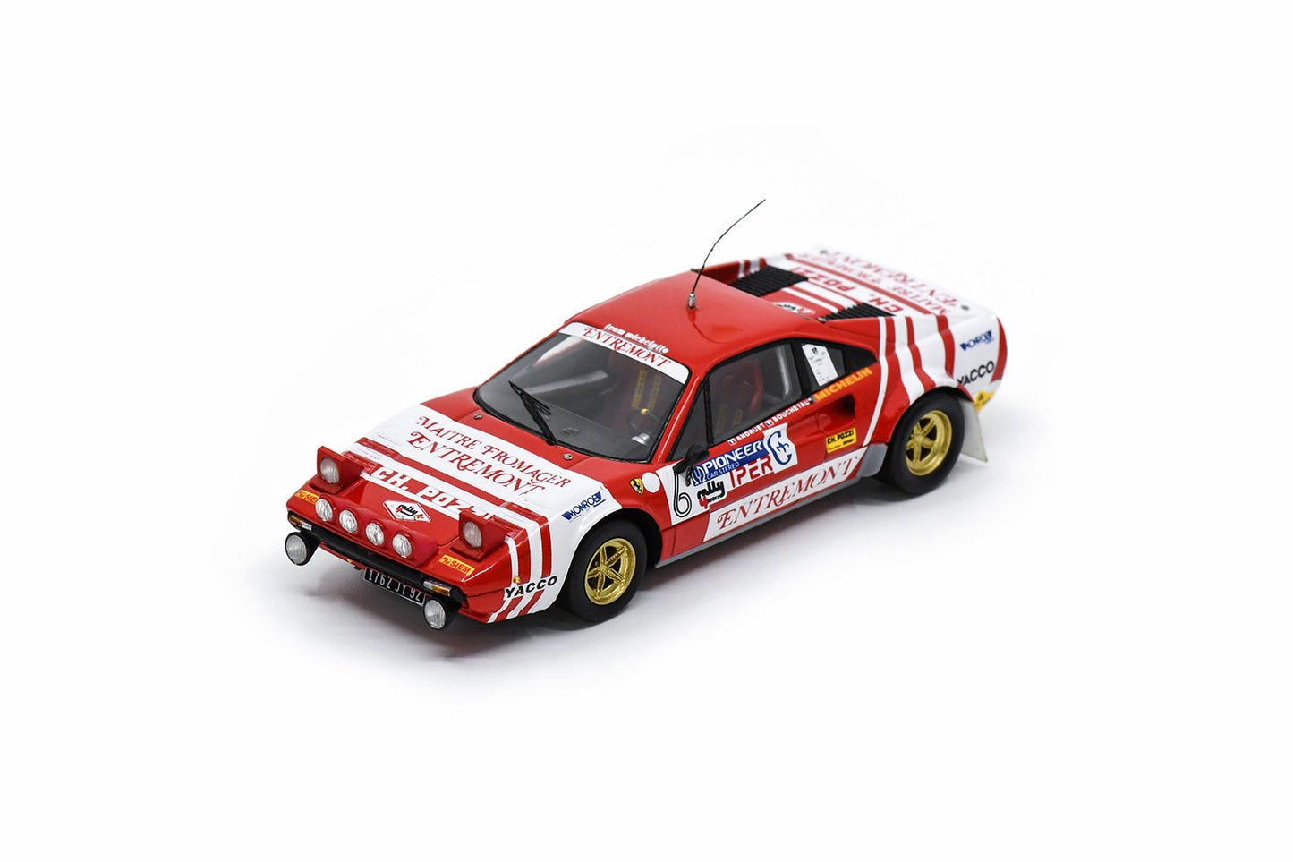 Looksmart Ferrari 308 GR4 No.6 Winner 4 Regioni Rally 1981 “ 1:43