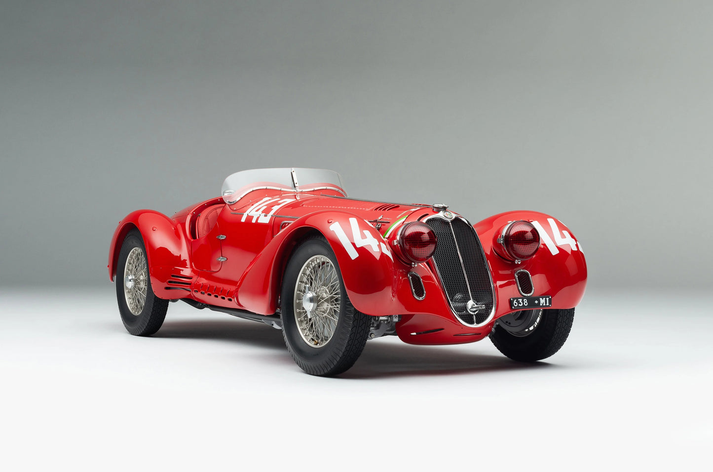 Amalgam (*shipping included*) Alfa Romeo 8C 2900 - 1938 Mille Miglia Winner | Limited Edition 1:8 SCALE