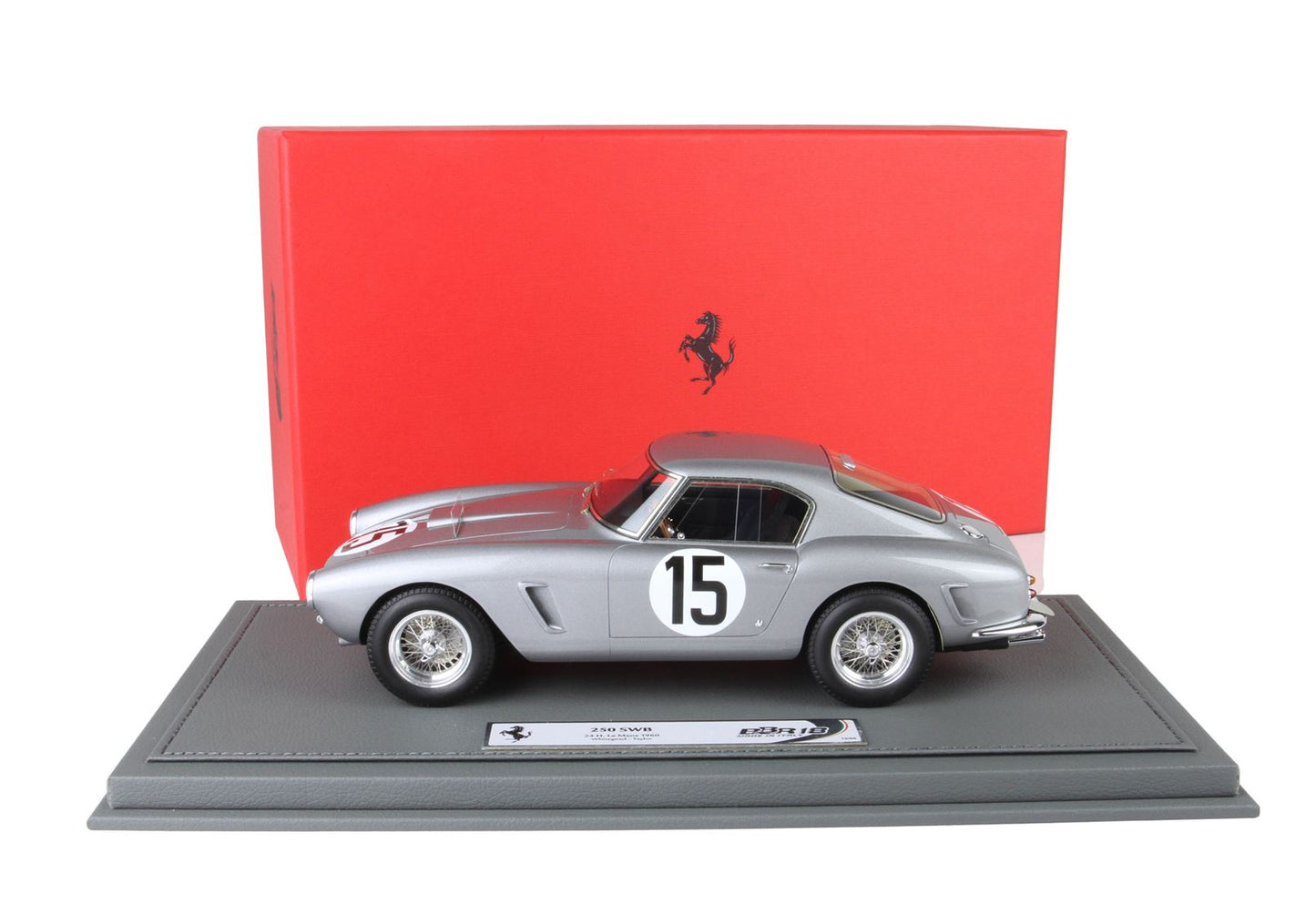 BBR *POSTAGE INCLUDED* Ferrari 250 SWB 24H Le Mans 1960 car n. 15 Whitehead - Taylor 1/18 BBR1861B