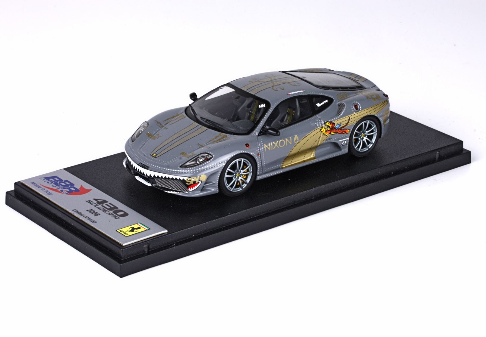 BBR *POSTAGE INCLUDED* Ferrari F430 Scuderia Gumball 3000 1/43