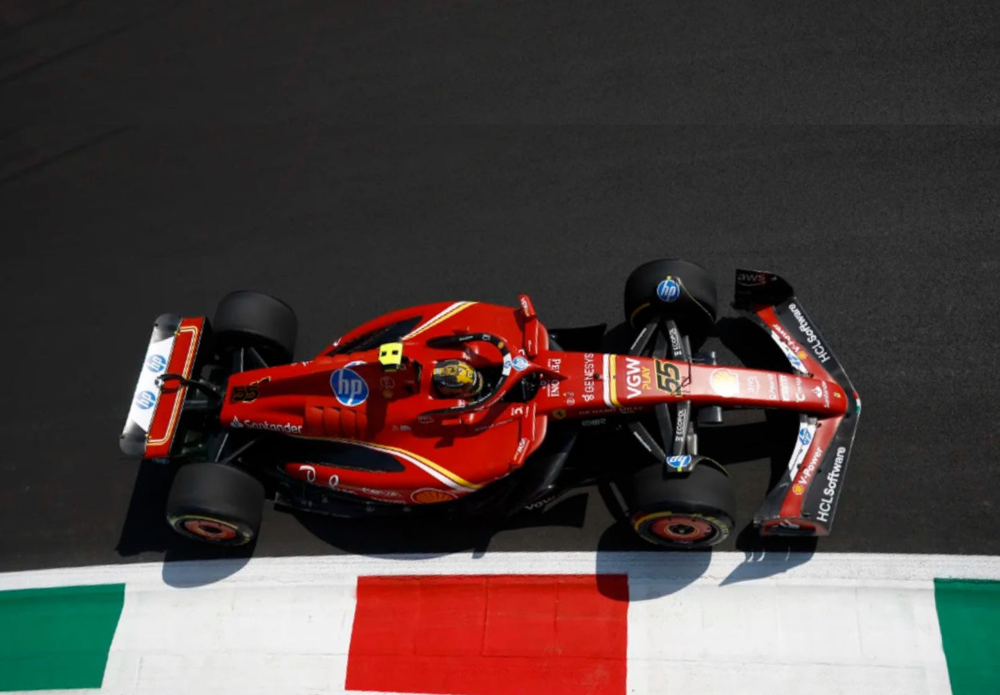 BBR *POSTAGE INCLUDED* Ferrari SF24 ITALIAN GP 2024 luxury Pack Sainz 4th position 1/18 Die-cast Metal BBR241855DDIE Pre-Order