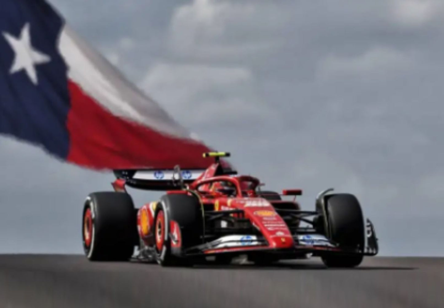 BBR *POSTAGE INCLUDED* Ferrari SF24 FORMULA 1 UNITED STATES GP Austin Sainz 2nd place - diecast Special Pack 1/18 BBR241855EDIE Pre-Order