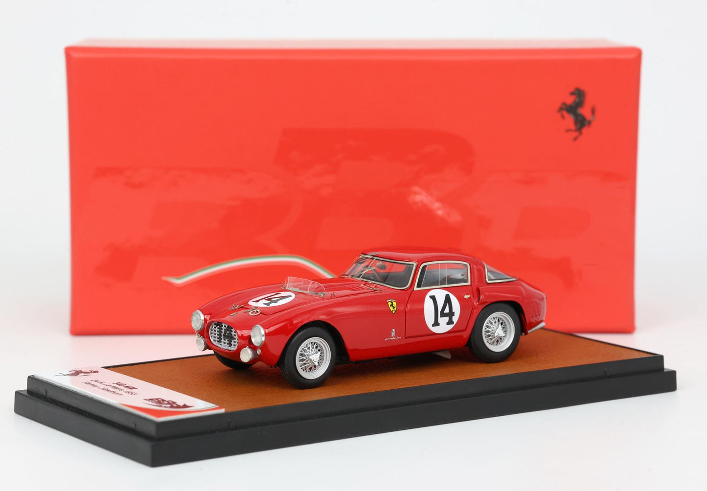 BBR *POSTAGE INCLUDED* Ferrari 340 MM S/N 0320 24h Le Mans 1953 Driver Farina-Hawthorn 1/43 BBR267C Pre-Order