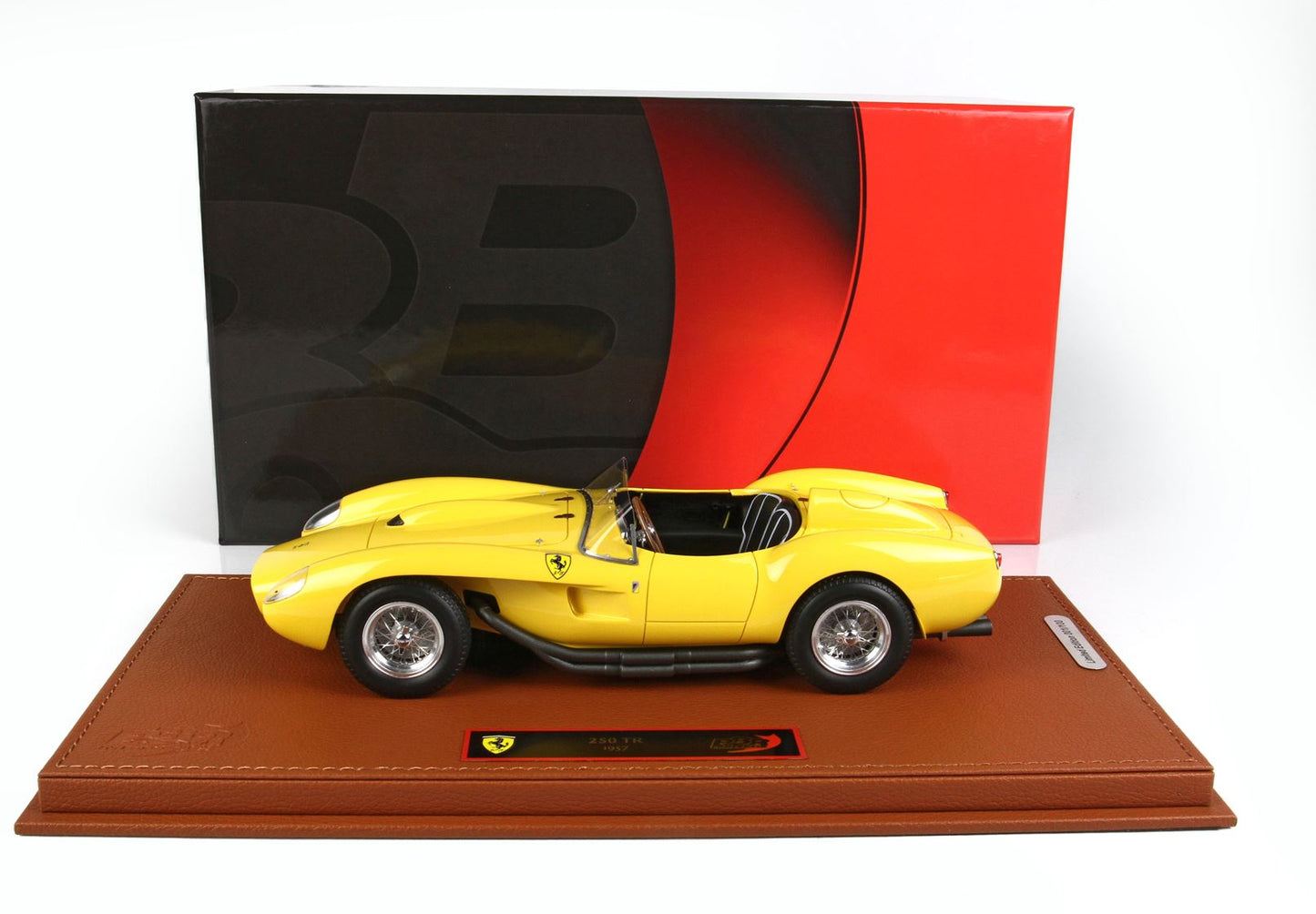 BBR *POSTAGE INCLUDED* Ferrari 250 Testarossa 1957 yellow 1/18 FREE POSTAGE BBRC1855B2