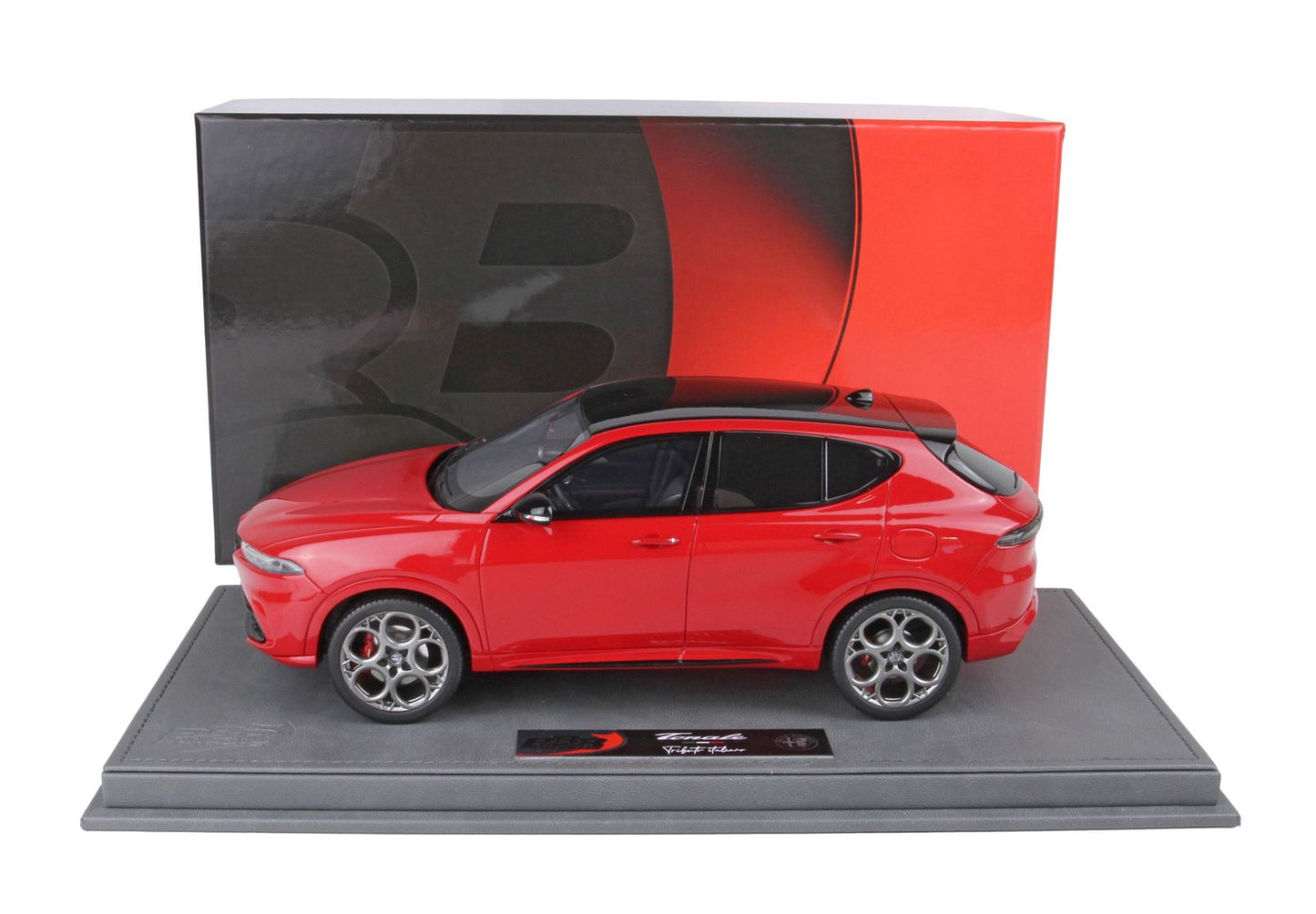 BBR *POSTAGE INCLUDED* Alfa Romeo Tonale Tributo Plug-in Hybrid Red Alfa 1/18 BBRC1858A Pre-Order