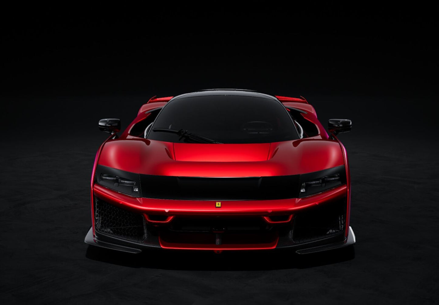 BBR *POSTAGE INCLUDED* Ferrari F80 carbon optional Rosso Supercar - bicolor wheels silver carbon 1/43 BBRC305H Pre-Order