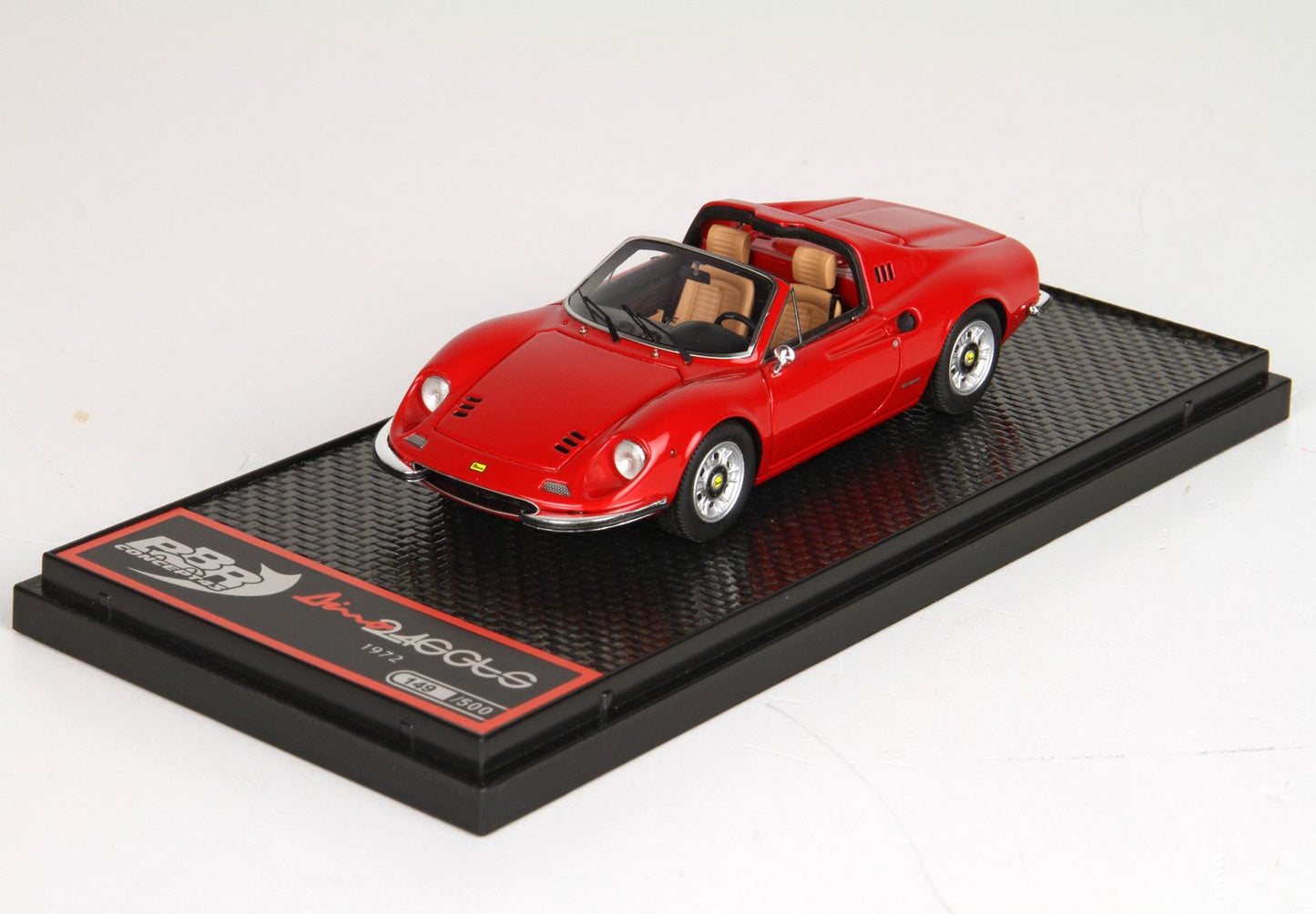 Sold Out BBR *POSTAGE INCLUDED* Ferrari Dino 246 GTS Red 1/43 BBRC54A