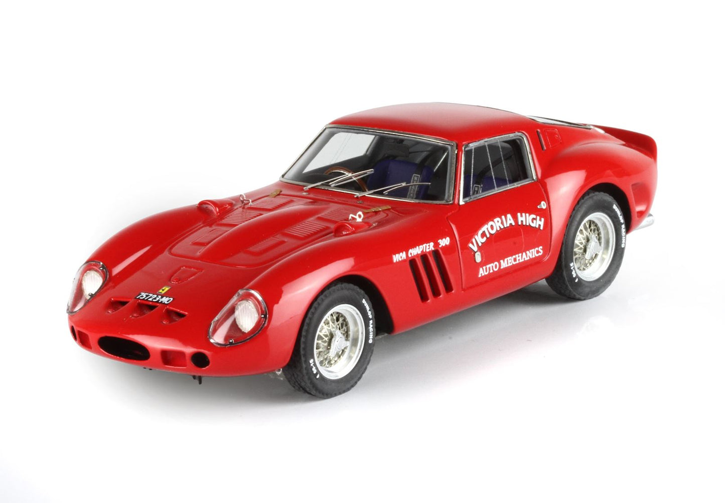 BBR *POSTAGE INCLUDED* Ferrari 250 GTO S/N 3589 Victoria High School 1965 1/43 CAR70B
