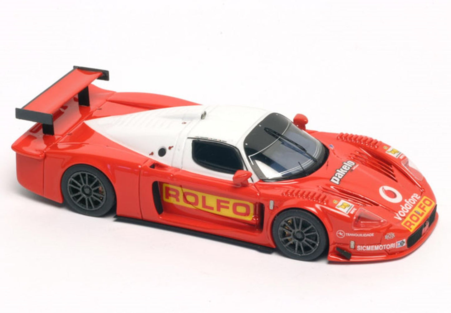 BBR *POSTAGE INCLUDED* MASERATI MC12 TEST MISANO 2006 1/43 EX17
