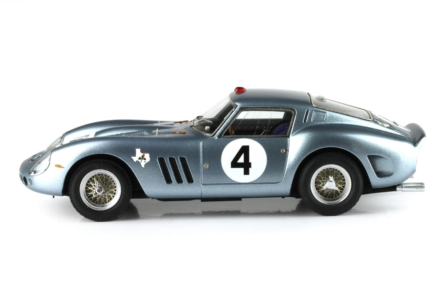 BBR *POSTAGE INCLUDED* Ferrari 250 GTO S/N 3589 TT Nassau Tourist Trophy Nassau 1962 car #4 Driver Innes Ireland 1/43 GTO10