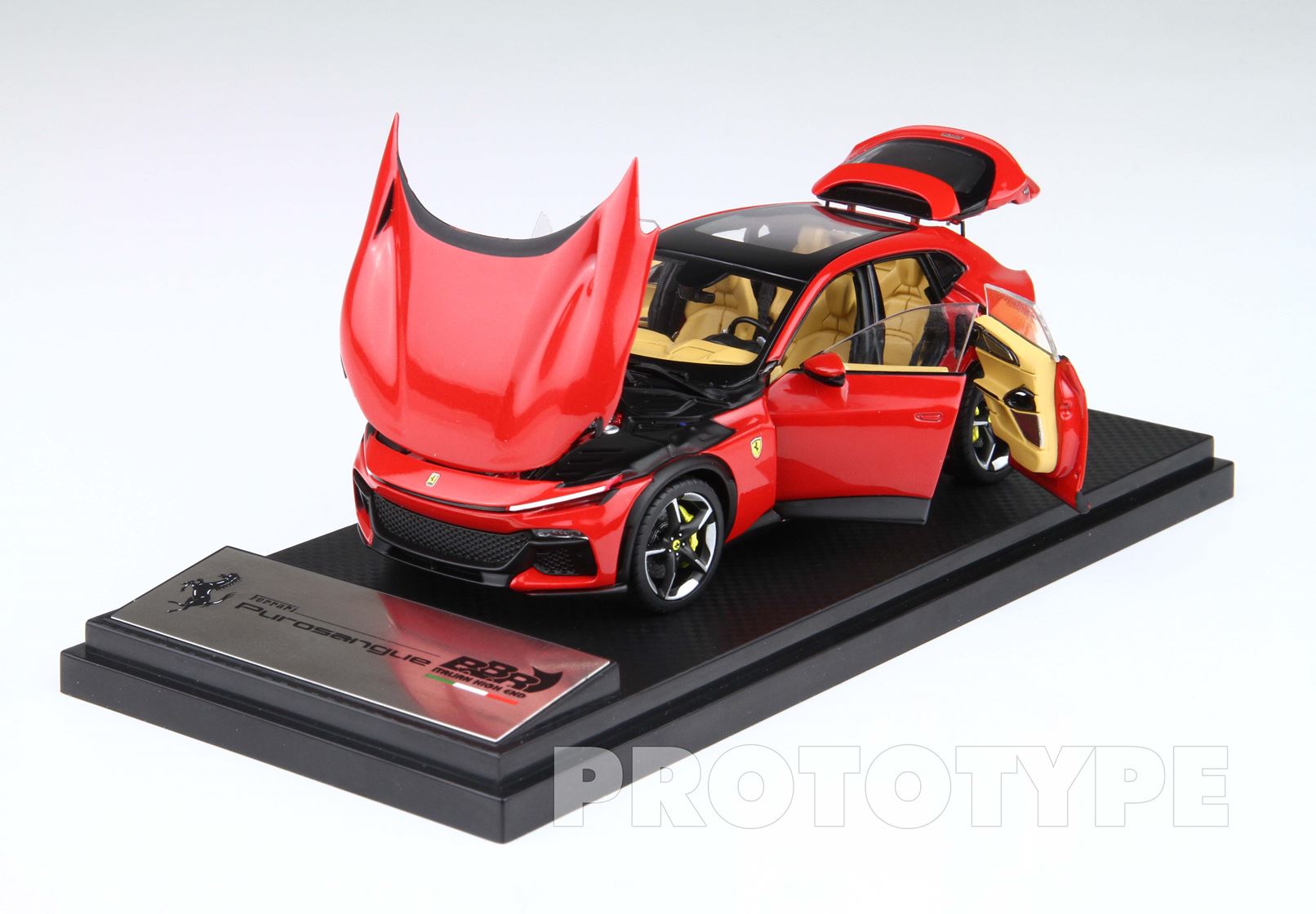 BBR *POSTAGE INCLUDED* Ferrari Purosangue diecast full open