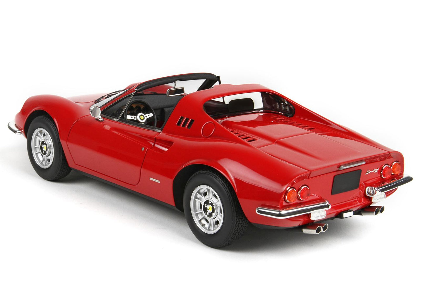 BBR *POSTAGE INCLUDED* Ferrari Dino 246 GTS 1972 Rosso Corsa 322 - 1/18 P18258 Pre-Order