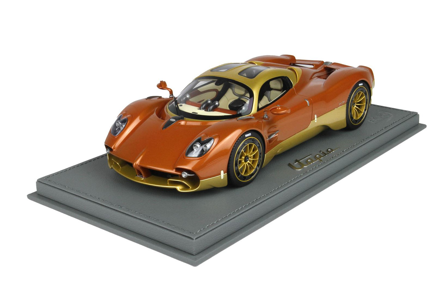 BBR *POSTAGE INCLUDED* Pagani Utopia metallic Bronze 1/18 P18223D