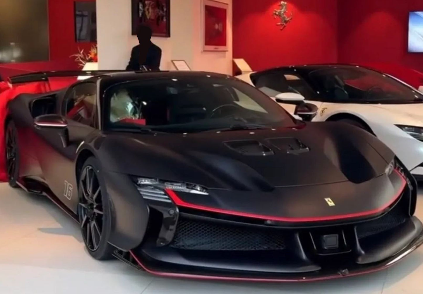 BBR *POSTAGE INCLUDED* Ferrari SF90 XX Stradale #16 Matt black 1/43 BBRC285CL Pre-Order