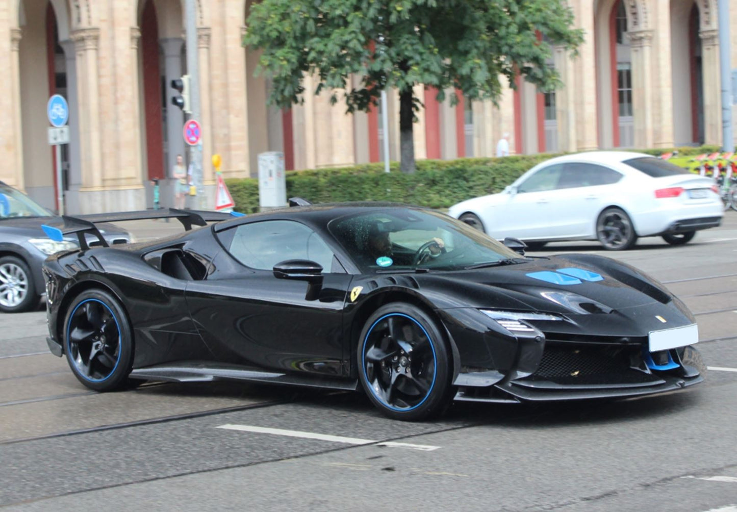 BBR *POSTAGE INCLUDED*Ferrari SF90 XX Stradale Black DS 1/18 P18237Q Pre-Order