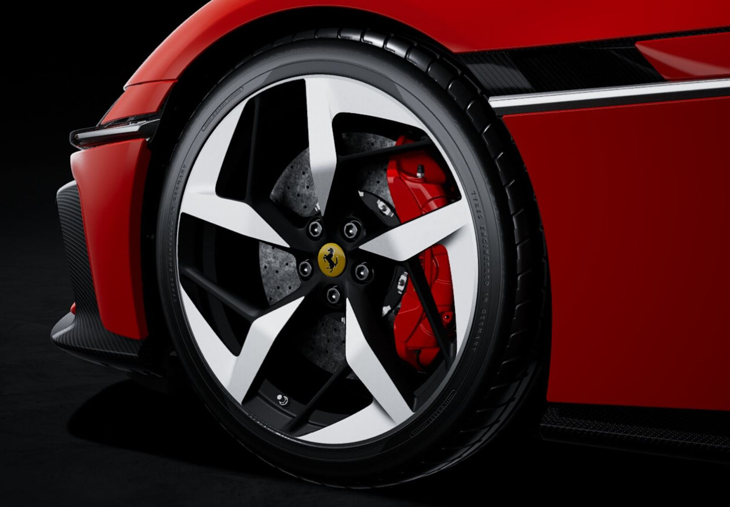 法拉利 12Cilindri Coupe Rosso F1 2007