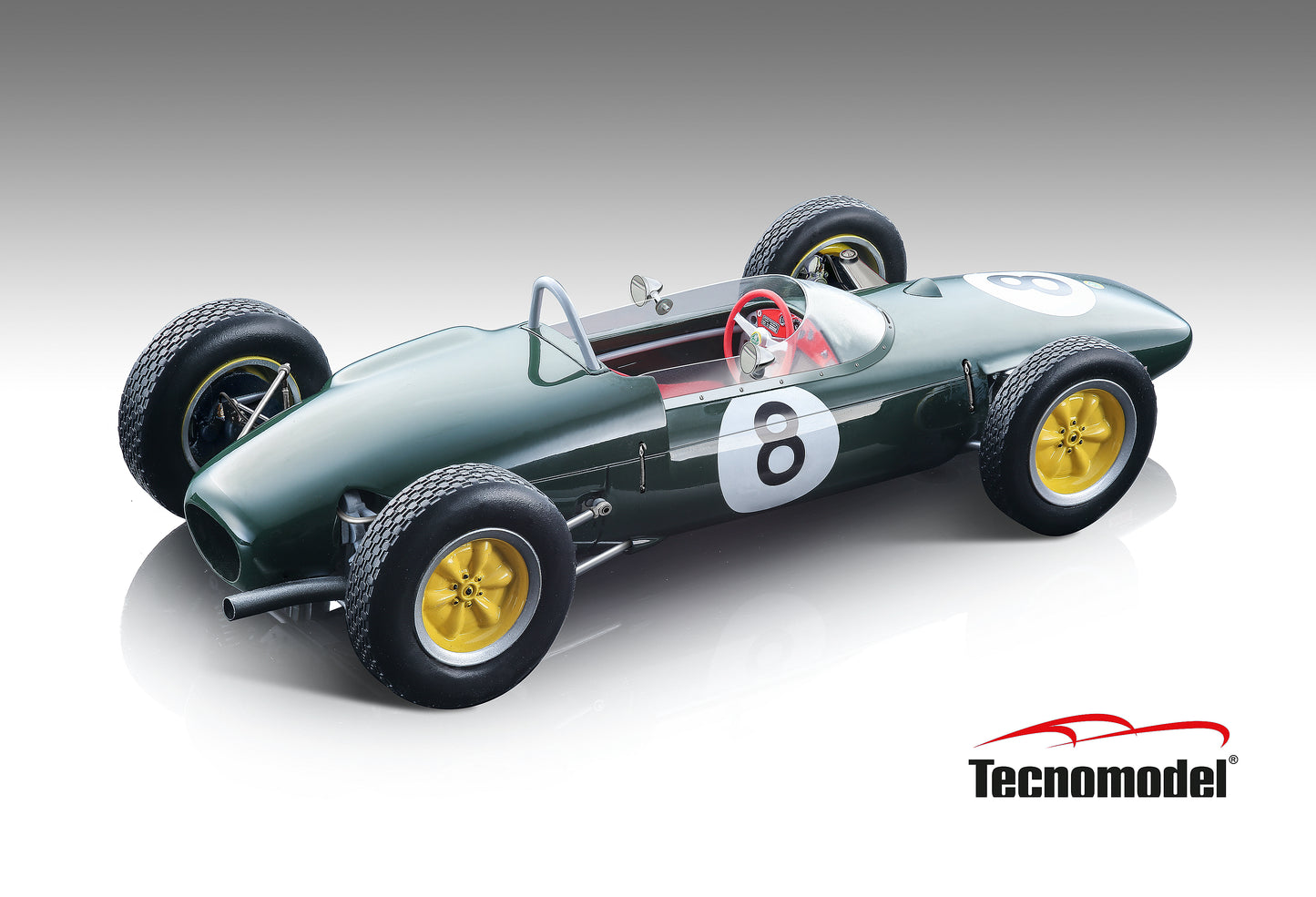 Tecnomodel *POSTAGE INCLUDED* TM18-182B Lotus 21 1961 French GP (3° place) 1/18