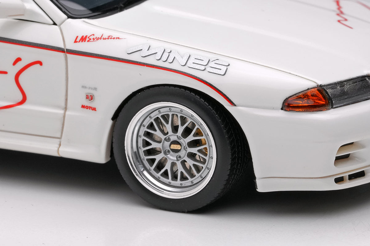 1/43　スカイライン改　R32　GT-R　BBS-LM　アルミ製　深リム Make Up *POSTAGE INCLUDED* Mine's Skyline GT-R (BNR32) N1 1/43