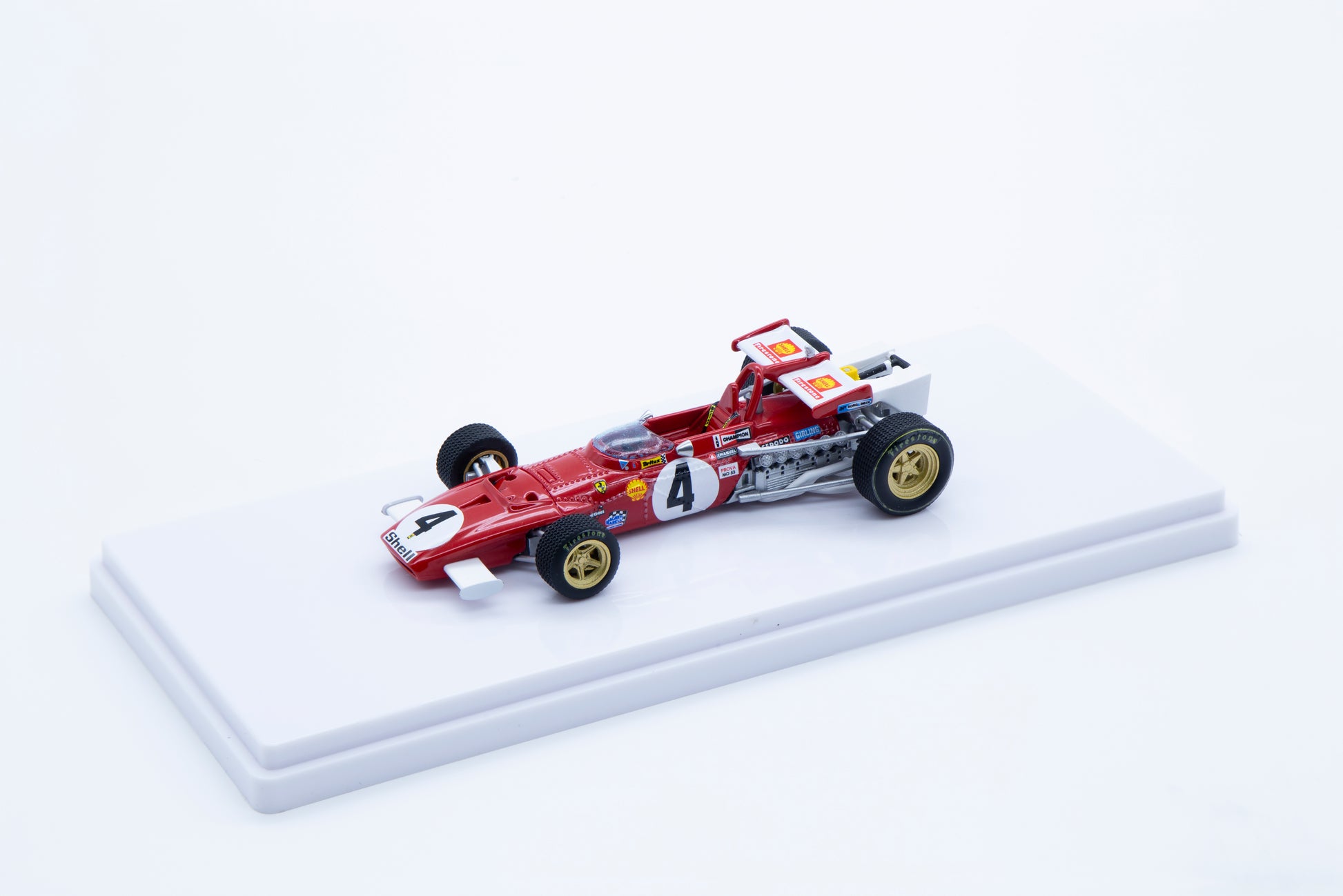 Tecnomodel TM43-09A Ferrari 312B GP di Italia 1970 car #4 Winner C.Regazzoni 130 pcs  1/43