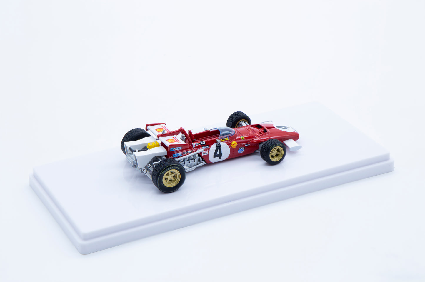 Tecnomodel TM43-09A Ferrari 312B GP di Italia 1970 car #4 Winner C.Regazzoni 130 pcs  1/43