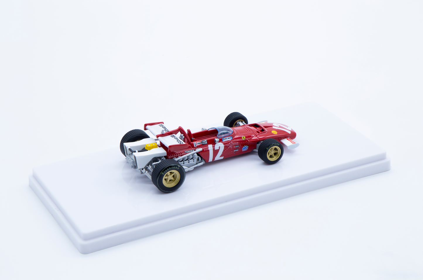 Tecnomodel TM43-09B Ferrari 312B GP di Austria 1970 car #12 Winner  J.Ickx 100 pcs  1/43