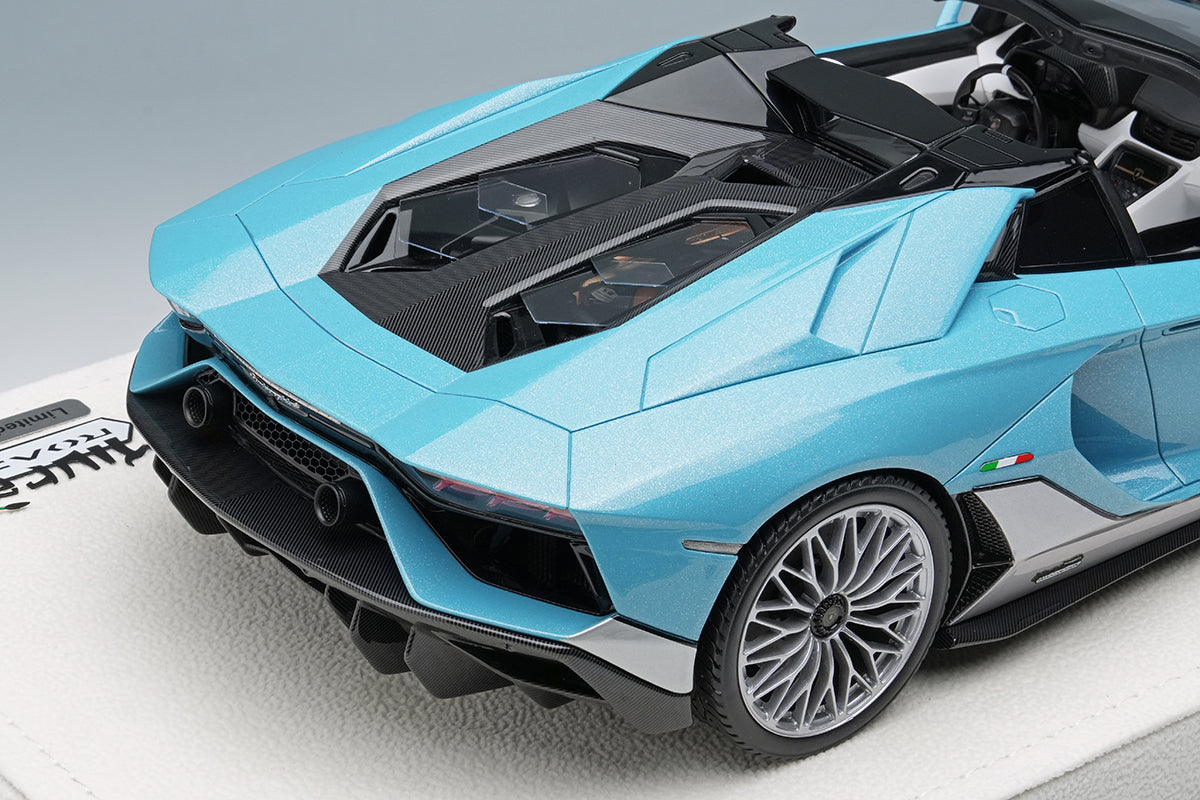 Make Up EML093 Lamborghini Aventador LP780-4 Ultimae Roadster -Tribute Miura Roadster- 2022 1/18