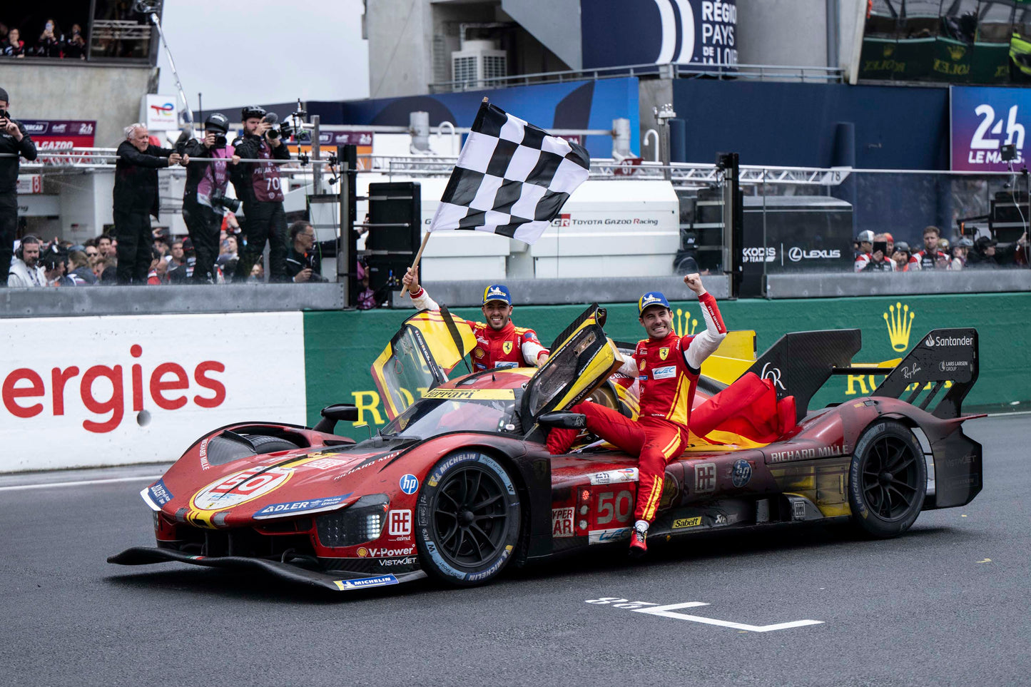 Amalgam Ferrari 499P - 24 Hours of Le Mans 2024 | #50 Ferrari - AF Corse 1/8