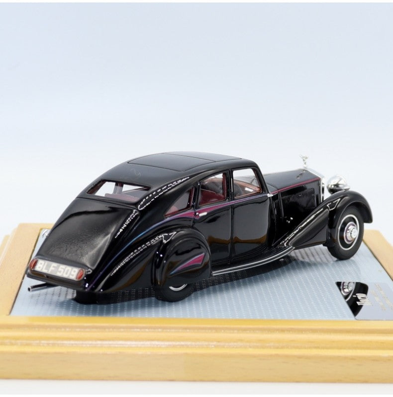 Ilario Rolls Royce Phantom II Continental Park Ward Streamline Saloon 1934 sn86SK 1/43