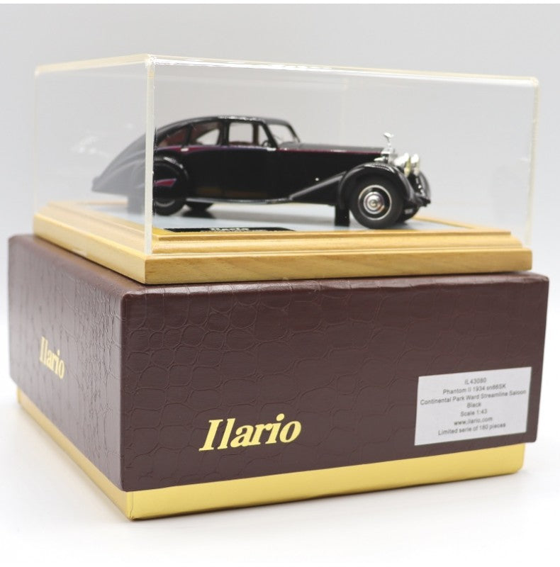 Ilario Rolls Royce Phantom II Continental Park Ward Streamline Saloon 1934 sn86SK 1/43