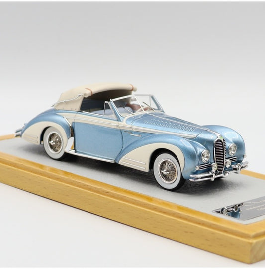 Chro71 Chromes Delahaye 175S "Dandy" Cabriolet Chapron 1948 sn815014 1/43