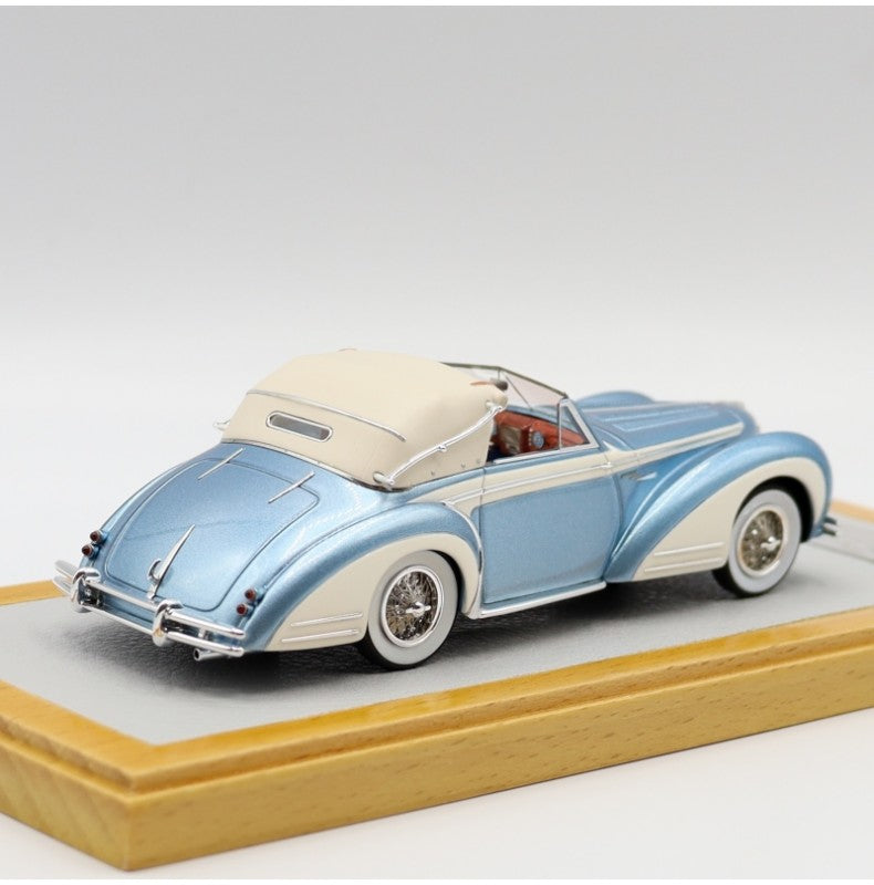 Chromes Delahaye 175S "Dandy" Cabriolet Chapron 1948 sn815014 1/43