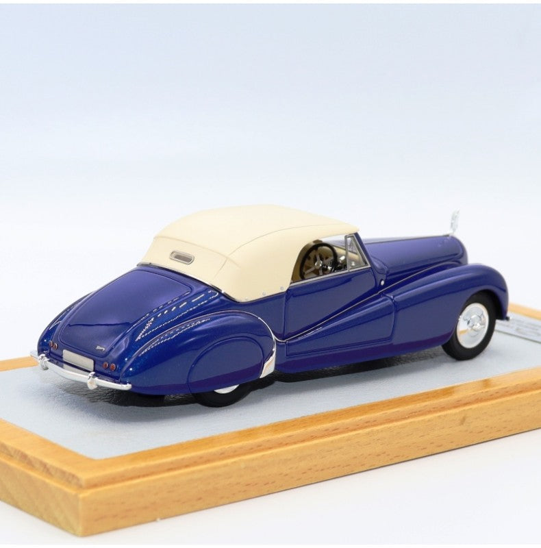 Chromes Voisin C28 Cabriolet Saliot 1938 sn53002 1/43