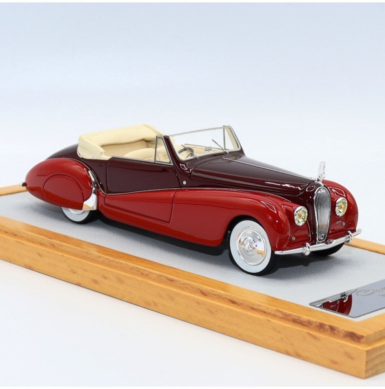 Chro69 Chromes Voisin C28 Cabriolet Saliot 1938 sn53002 1/43