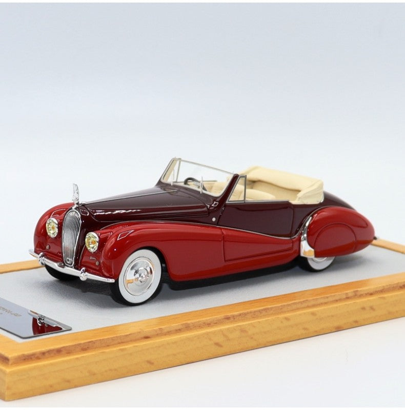 Chromes Voisin C28 Cabriolet Saliot 1938 sn53002 1/43