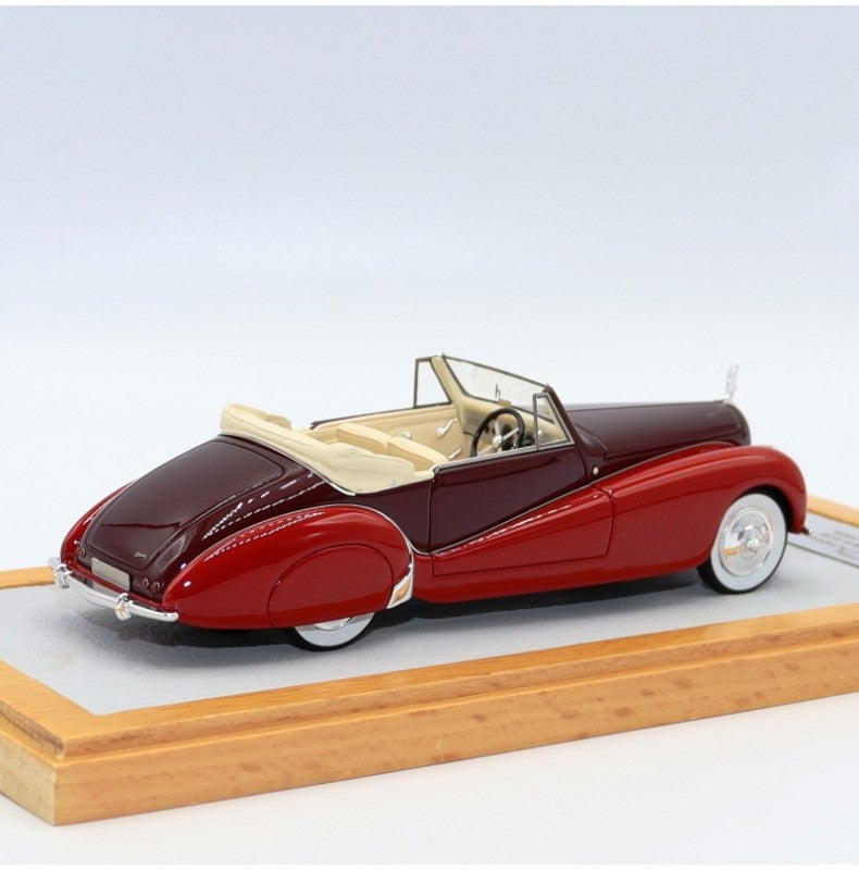 Chromes Voisin C28 Cabriolet Saliot 1938 sn53002 1/43