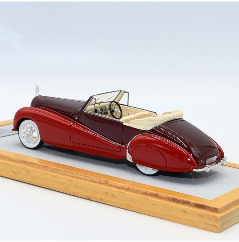 Chromes Voisin C28 Cabriolet Saliot 1938 sn53002 1/43