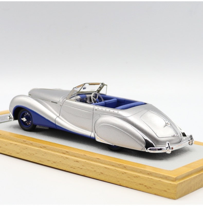 Chromes Talbot Lago T26 Record Cabriolet Saoutchik 1948 sn100272 1/43