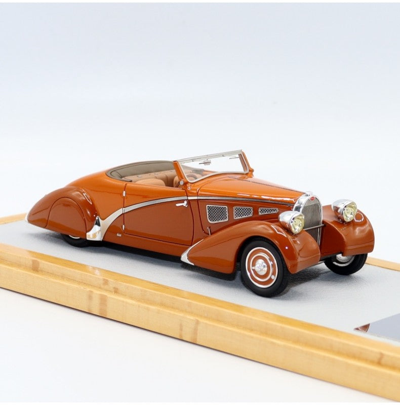 Chro50 Chromes Bugatti T57 Paul NEE Cabriolet 1934 sn57156 1/43