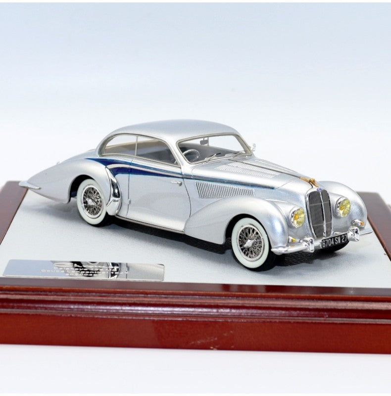 Chro49 Chromes Delahaye 135 MS Coupé Langenthal 1947 sn800490 1/43