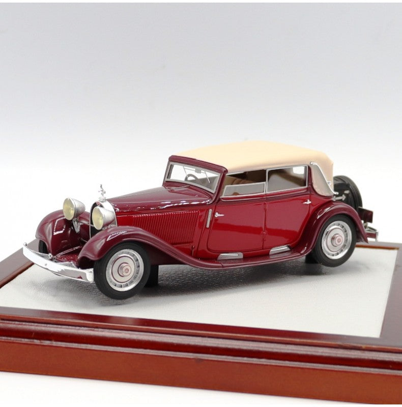 Chromes Bugatti T46S Reinboldt & Christie 1929 Cabriolet sn46525 1/43 Chro48