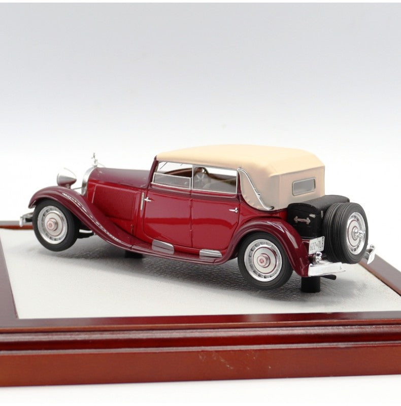 Chromes Bugatti T46S Reinboldt & Christie 1929 Cabriolet sn46525 1/43 Chro48