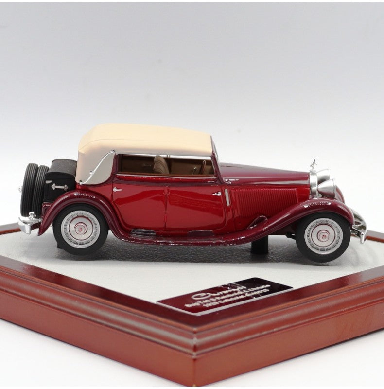 Chromes Bugatti T46S Reinboldt & Christie 1929 Cabriolet sn46525 1/43 Chro48