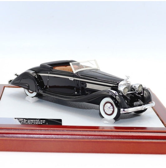 Chro47 Chromes Hispano Suiza K6 Brandone Cabriolet 1935 1/43