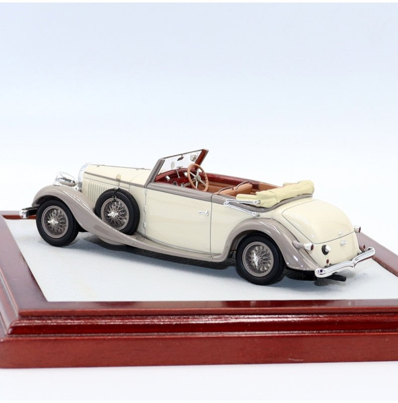 Chromes Bugatti T 57 Cabriolet Van Vooren 1935 s/n 57274 1/43 Chro42