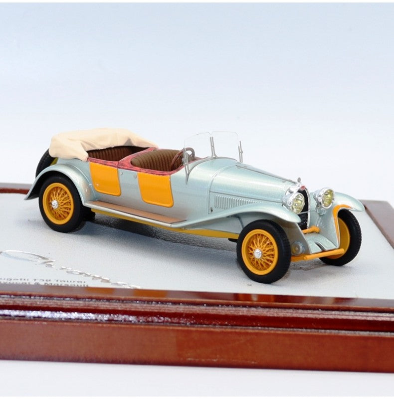 Chromes Bugatti Type 38 Tourer Lavocat & Marsault 1926 sn38240 1/43 Chro35